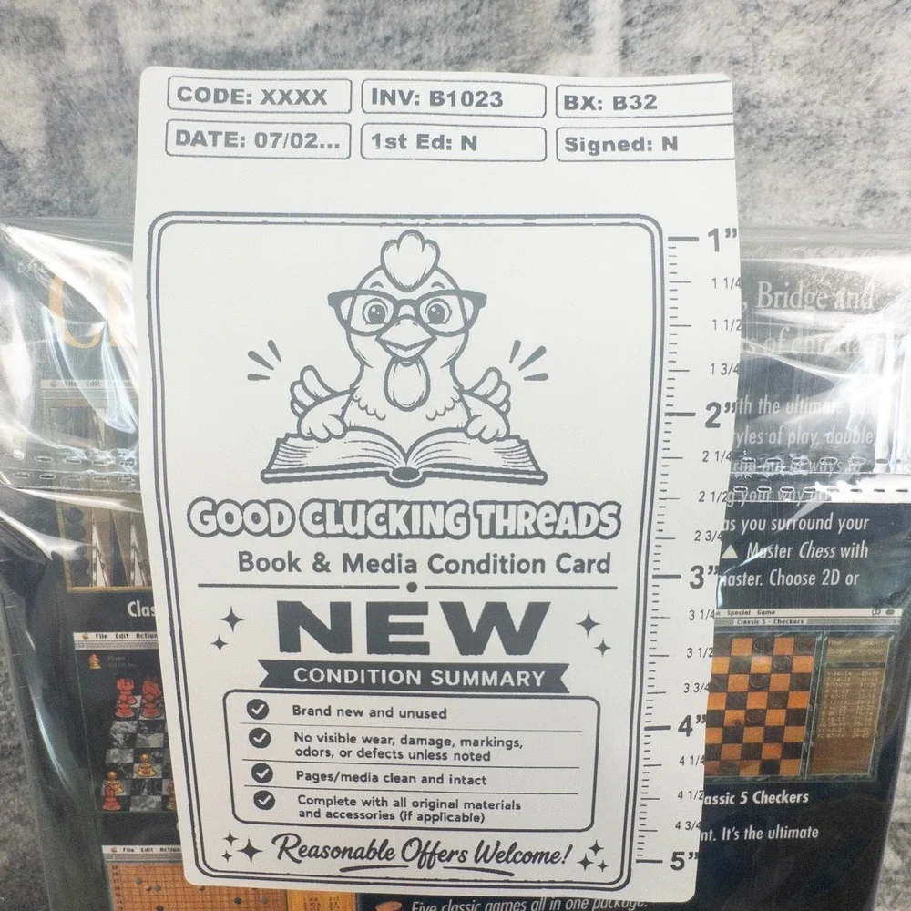 The Classic 5 MacPlay 1996 Power‎ Macintosh CD-ROM Big Box Game Factory Sealed